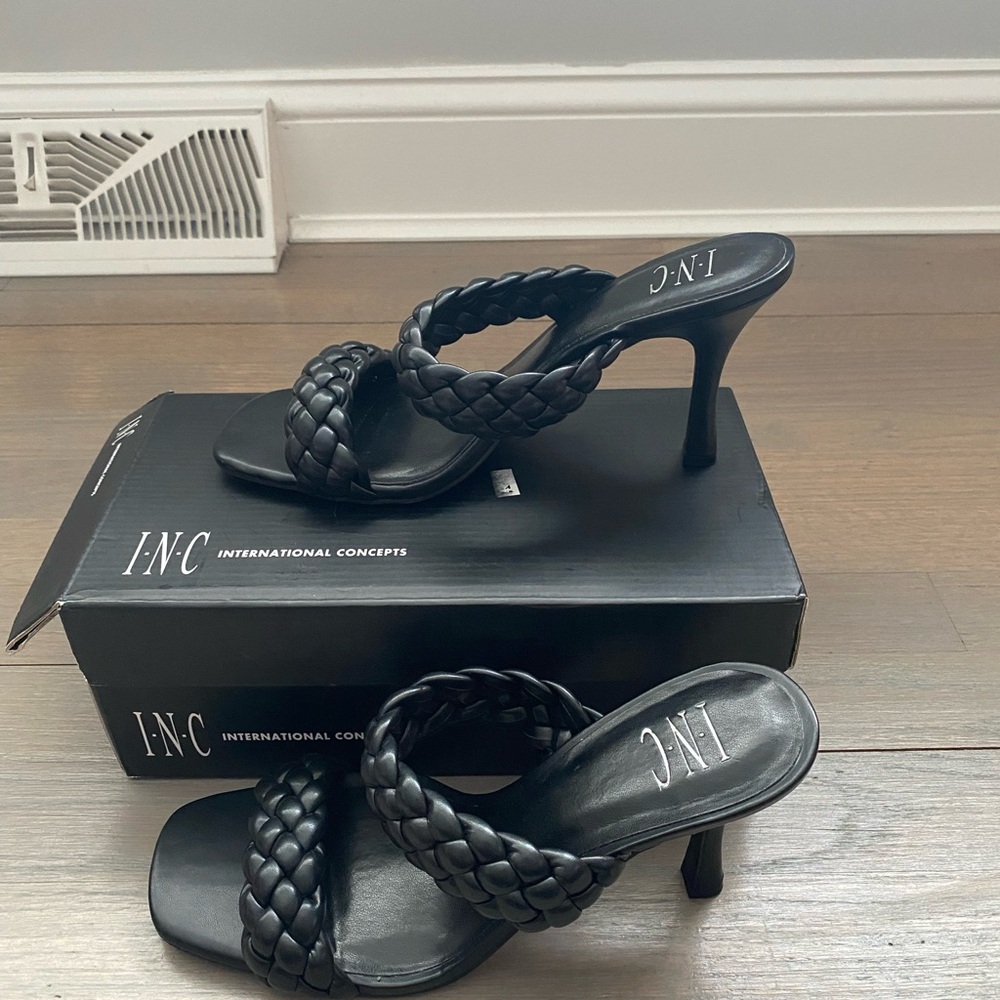 Black inc high heels